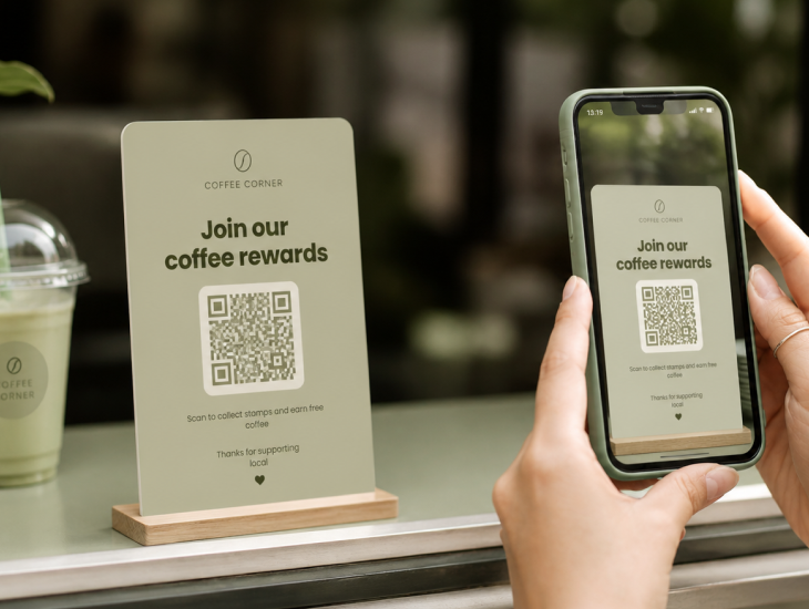 A Leal loyalty card saved in a mobile wallet